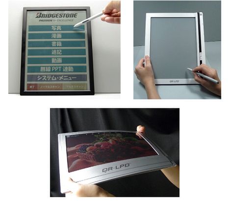 Bridgestone prezentuje: kolorowy i elastyczny e-papier!