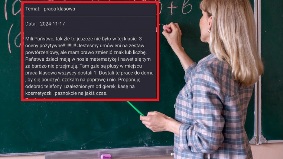 Absurdalny maila od matematyczki?