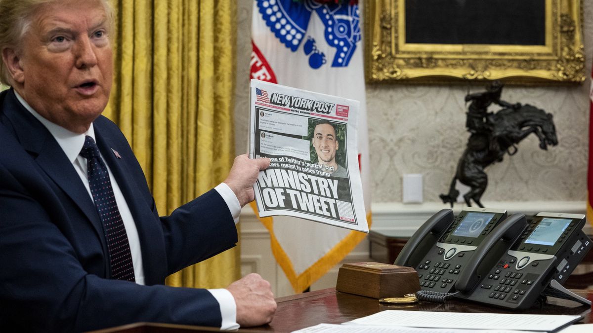 Donald Trump jest w poważnym konflikcie z Twitterem