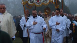Kielce: Rezurekcja i uroczysta msza w parafii św. Maksymiliana