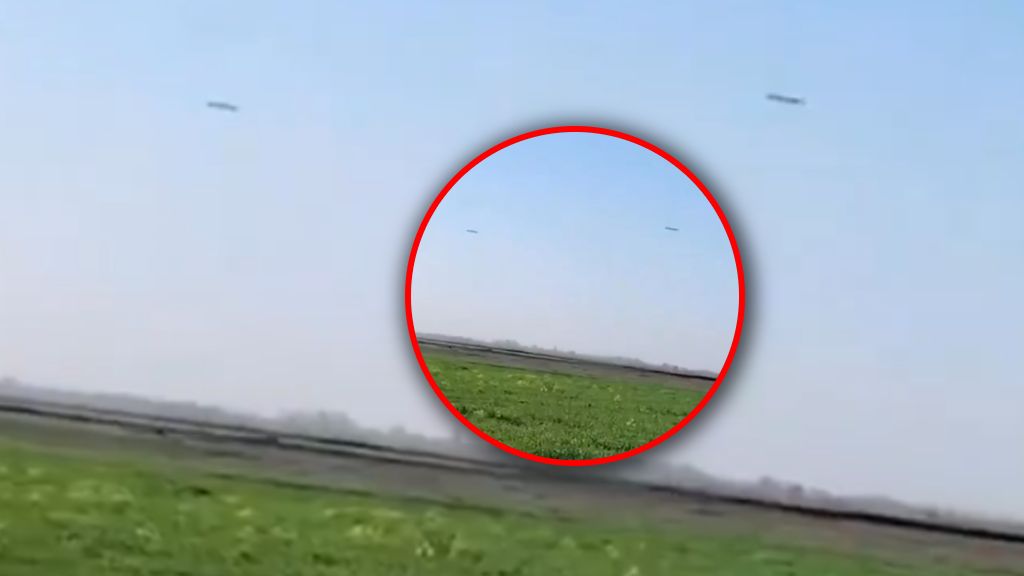 21 pocisków lecących w stronę Teheranu. 