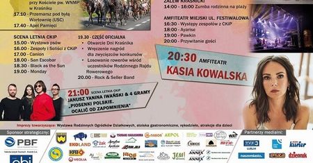 Dni Kraśnika 2019. Na scenie wystąpi Kasia Kowalska [PROGRAM IMPREZY]