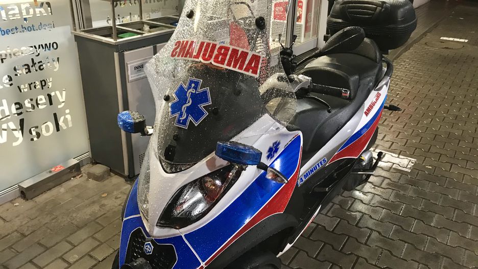 Motoambulas Marcina Borkowskiego