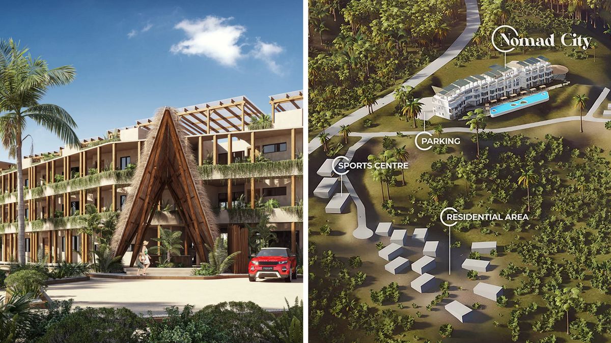 Wizualizacje prywatnego miasta, które chce stworzyć na Dominikanie Marek Zmysłowski