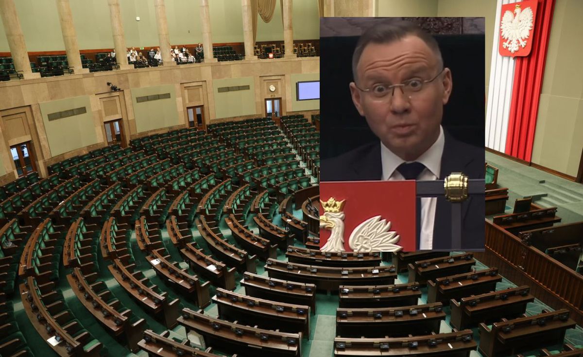 tłit, Koalicja Obywatelska, Andrzej Duda, prezydent, bartosz arłukowicz Brak władzy nad mimiką. Poseł KO kpi z prezydenta