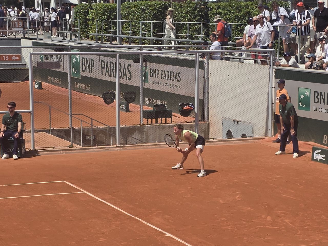Mecze na kortach Roland Garros