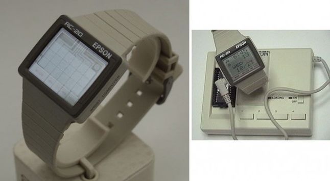 Epson RC-20 - zegarek z 1985 roku z dotykowym wyświetlaczem