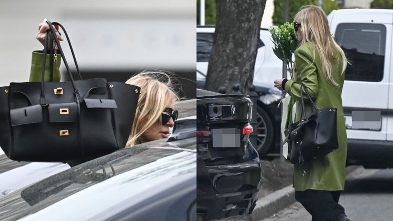 Wiosenna Monika Olejnik widziana na mieście