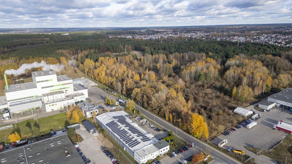 Białostocka spalarnia mieści się w pobliżu ulicy Andersa