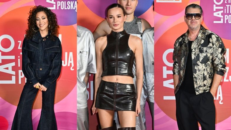 Artyści pozują na finale trasy "Lato z Radiem i TVP"