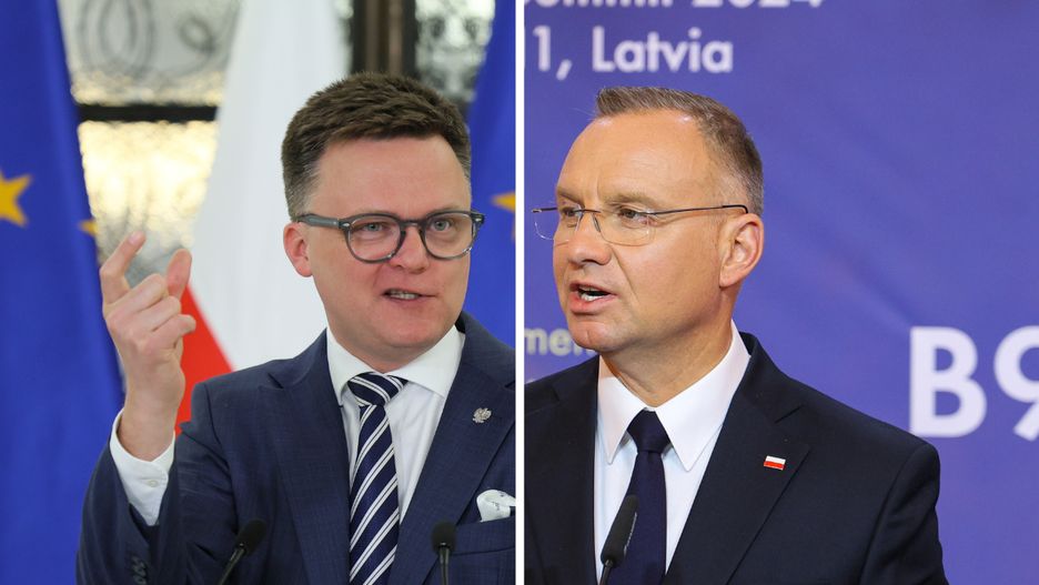 Hołownia na czele, spada zaufanie do Dudy