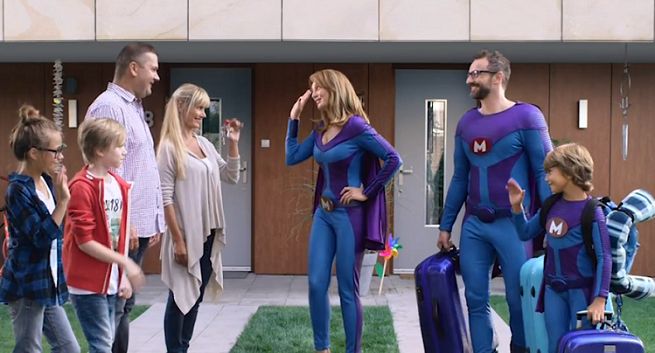 MegaRodzinka z sąsiadami reklamują nową ofertę UPC (wideo)