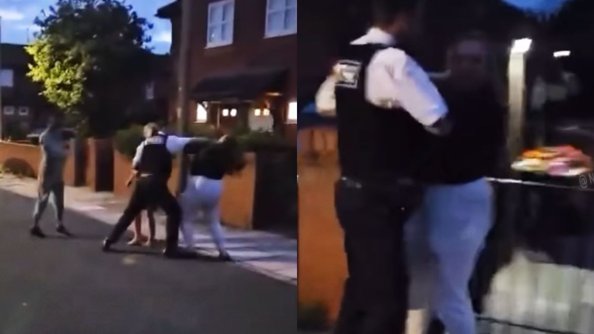 Agresywne zachowanie policjanta wobec Polki w Wielkiej Brytanii.