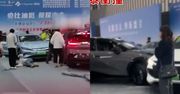 Niepokojący wypadek w Chinach. Auto samo ruszyło z wystawy na targach