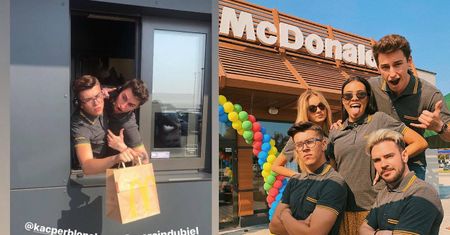 Youtuberzy bawią się w pracę. Udawali pracowników restauracji z fast foodem