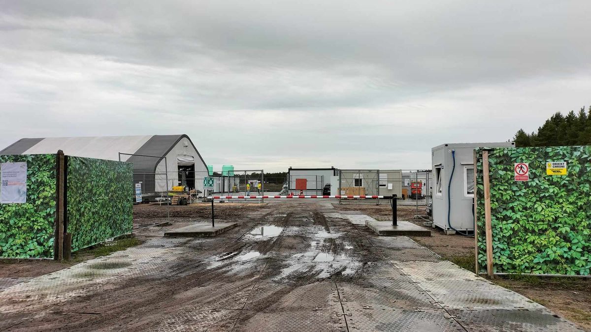 Budowa pierwszej elektrowni atomowej w Choczewie