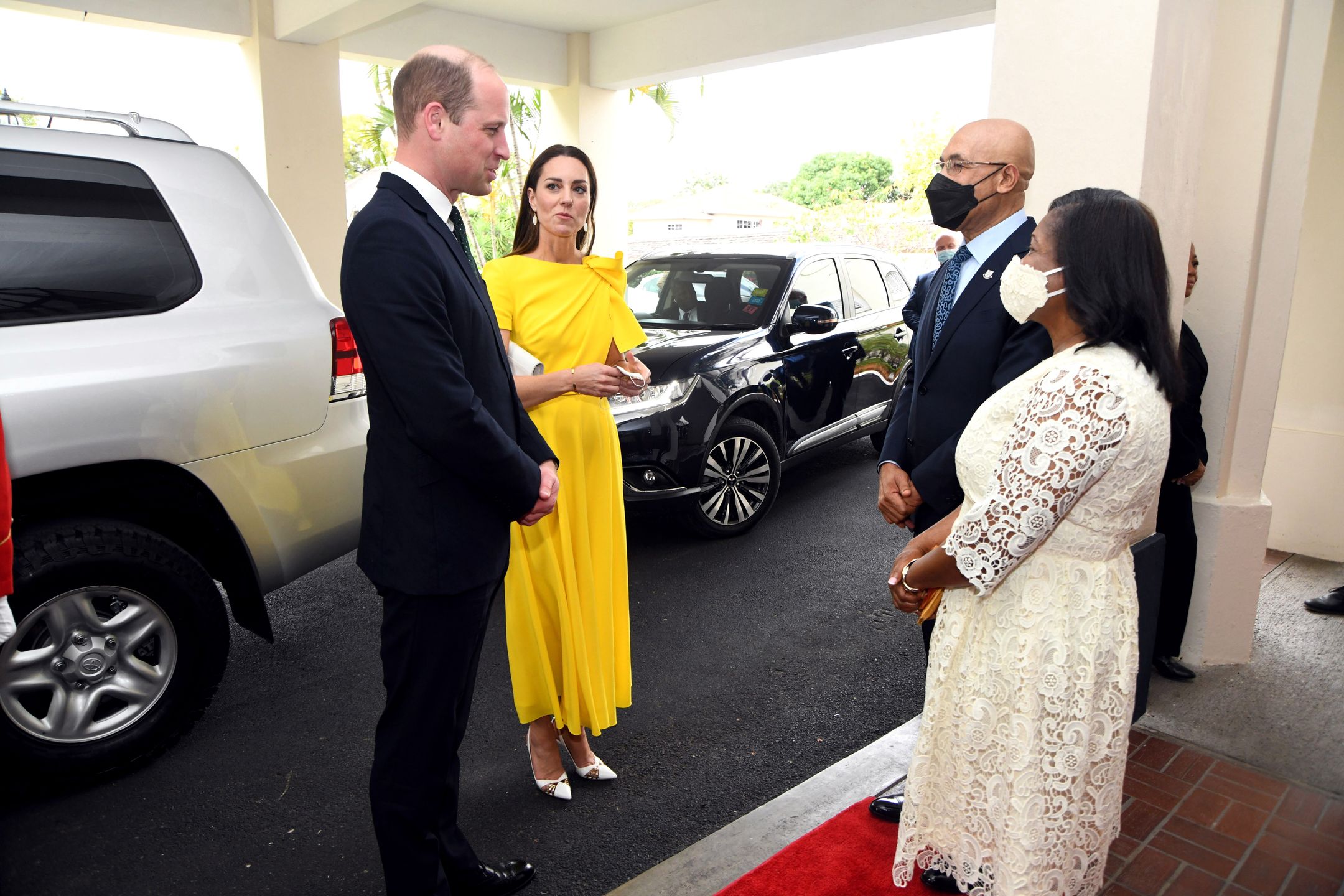 Kate i William na Jamajce