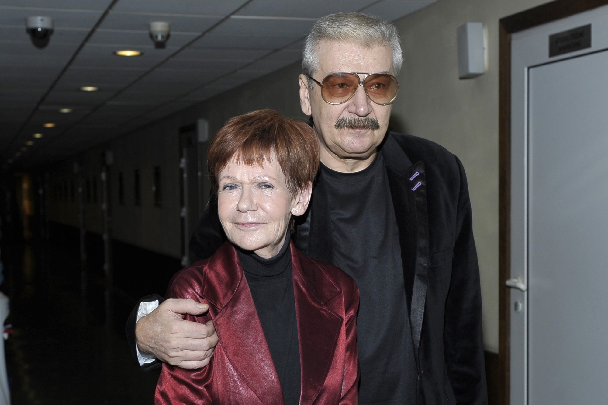 Maria Czubaszek i Wojciech Karolak