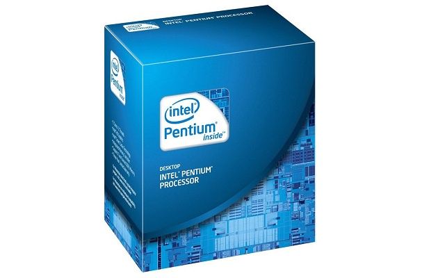 Intel Pentium Procesor opakowanie zdjęcie