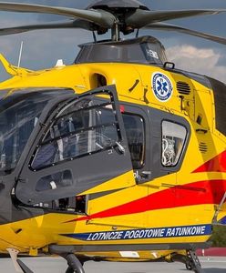 Tychy. Śmigłowiec przetransportował dziewczynkę do Katowic