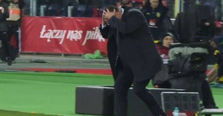 Tego nie pokazali w telewizji. Zachowanie Michniewicza w oku kamery