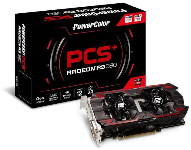 PowerColor Radeon R9 380 4GB PCS+  karta graficzna