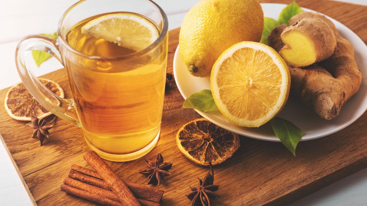 Wigilijny napar z imbiru