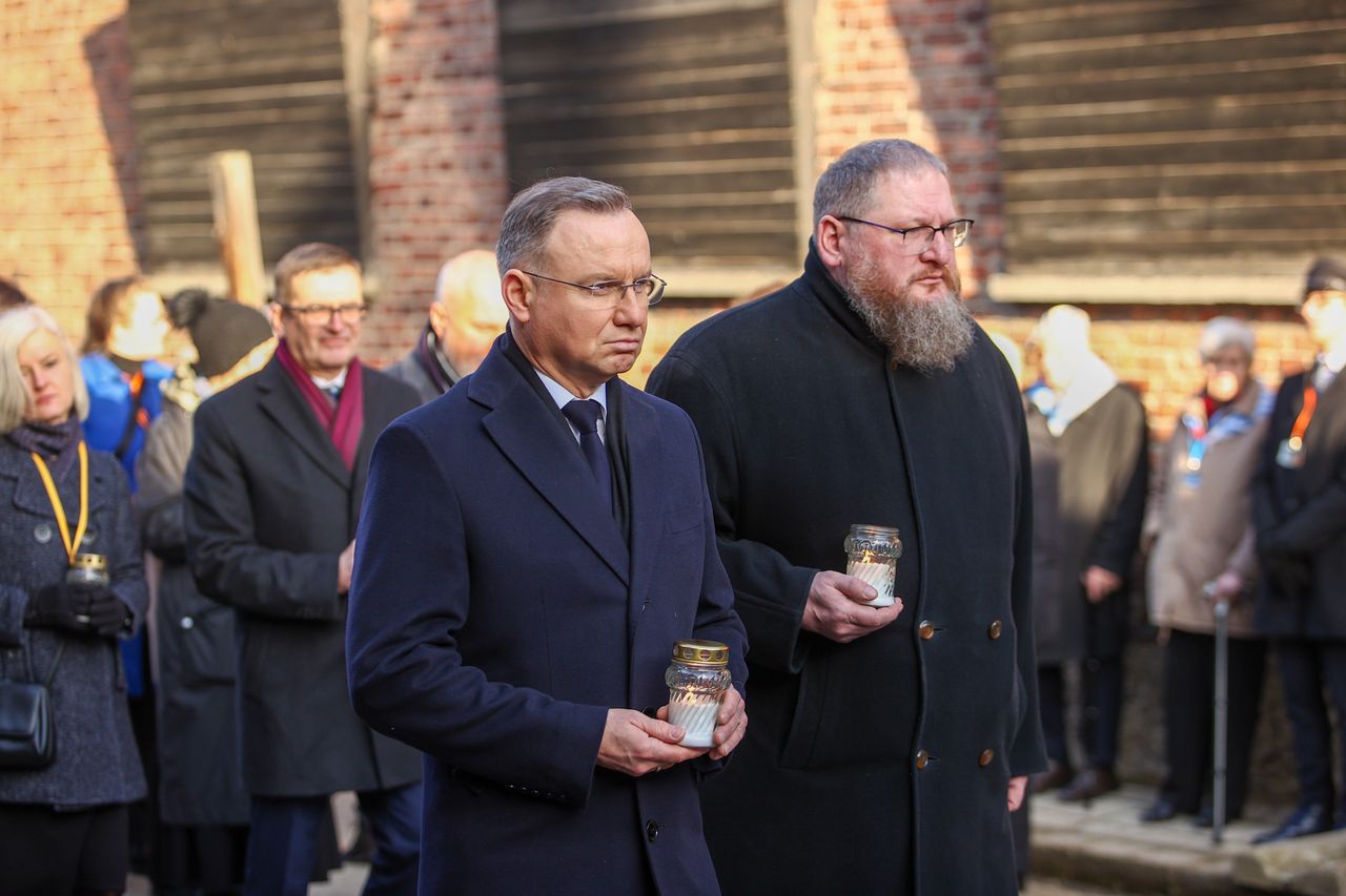 Duda w Auschwitz. "Jesteśmy strażnikami bolesnej pamięci"