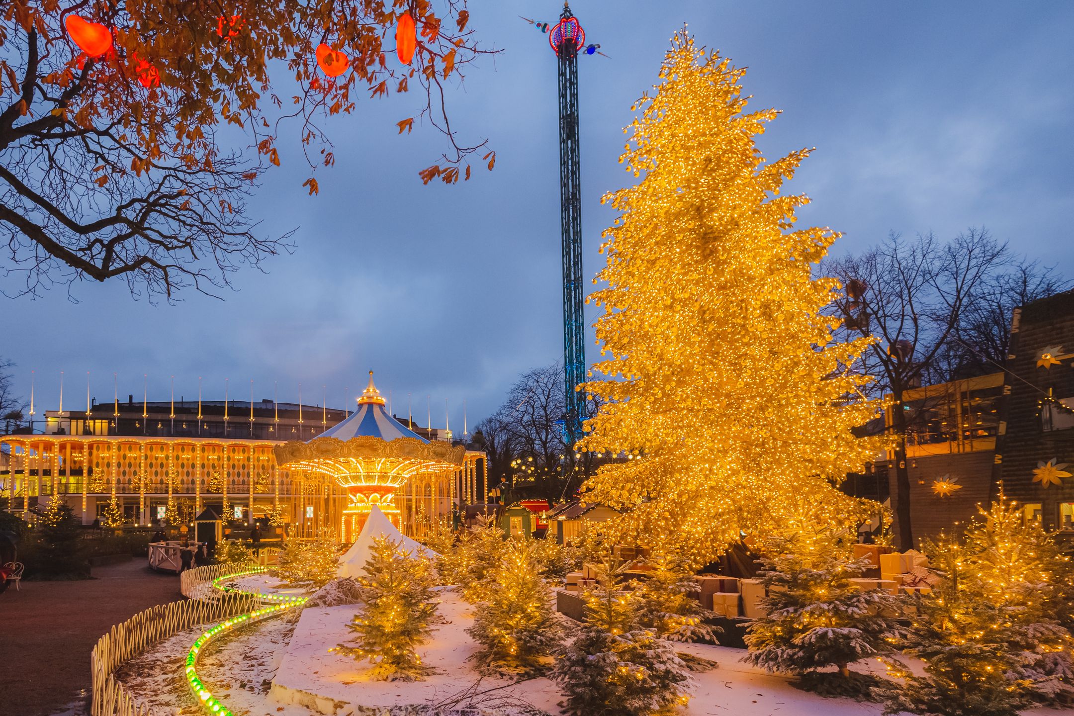 Jarmark Świąteczny w ogrodach Tivoli