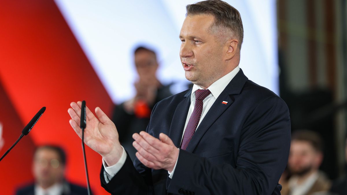 Przemysław Czarnek
Łukasz Gągulski
konwencja, partia, polityk, polityka