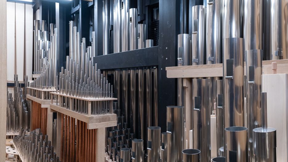 piszczałki organy Narodowe Forum Muzyki