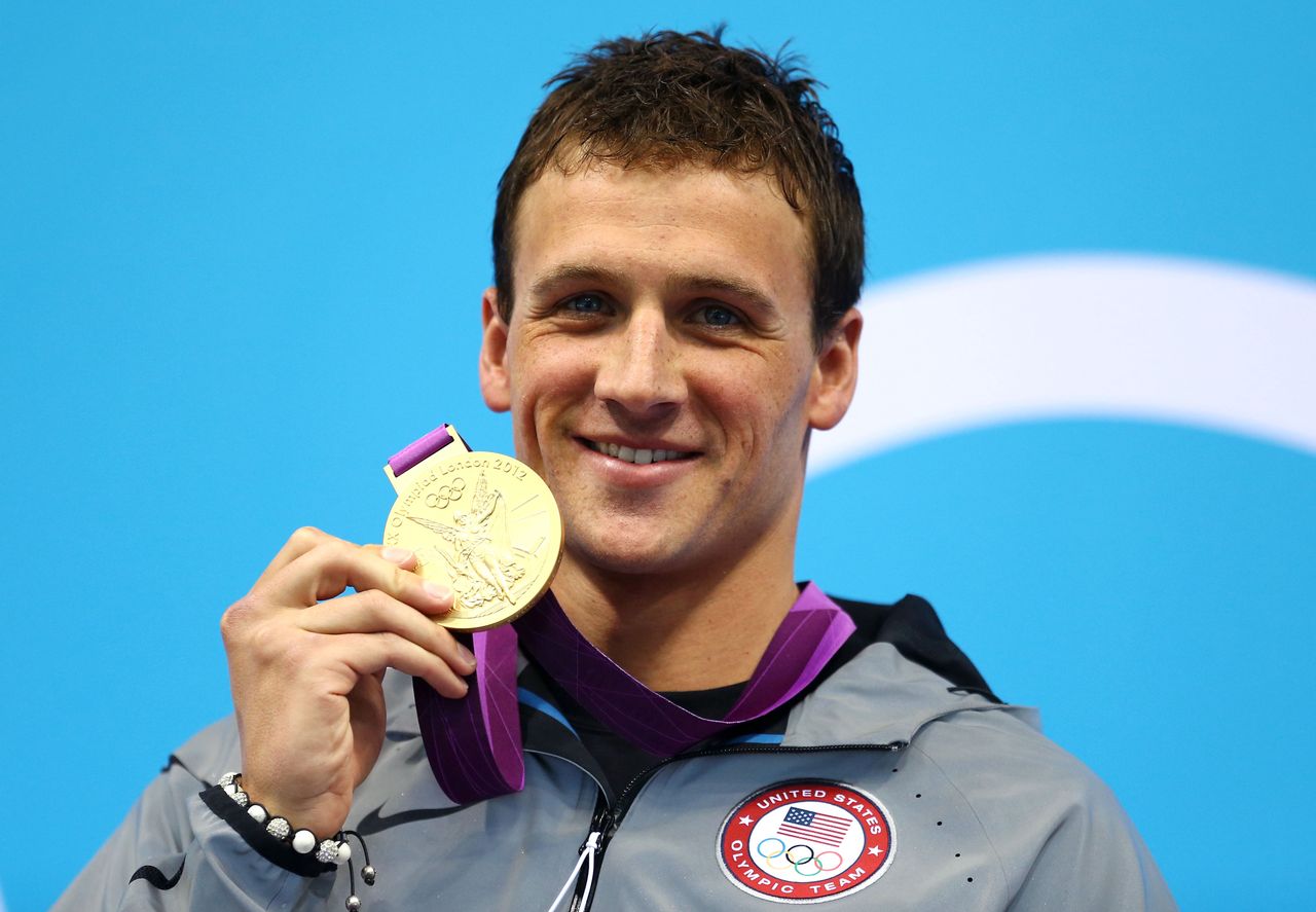 Ryan Lochte sprzedał trzy złote medale. Cena robi wrażenie