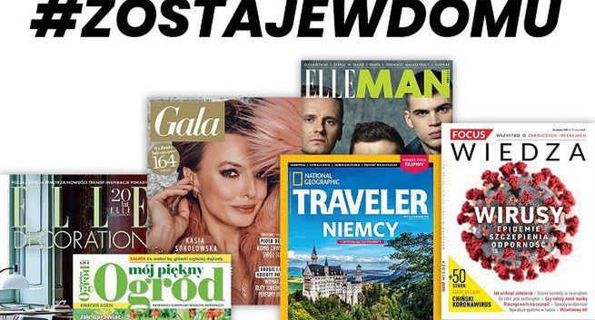 Burda Media Polska oferuje darmową dostawę swoich magazynów