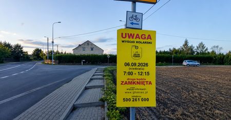 Zamkną DK80 w niedzielę, mieszkańcy są zdezorientowani. Kontrowersje przed wyścigiem kolarskim na drogach pod Toruniem