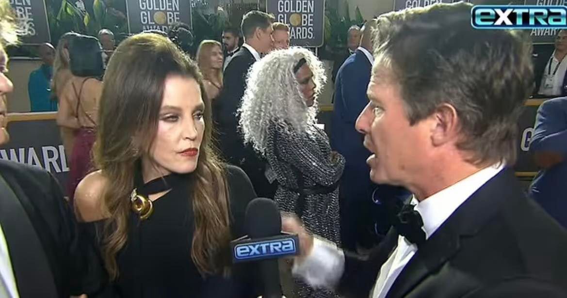 Lisa Marie Presley udzieliła na gali Złotych Globów ostatni wywiad PRZED ŚMIERCIĄ. 56-latka ledwo stała na nogach...