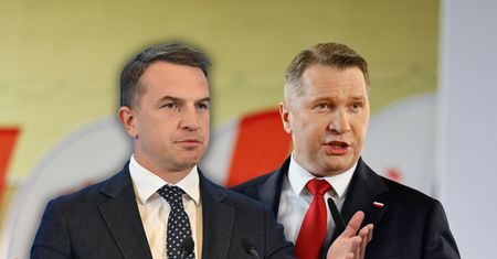"Bezczelny człowieku". Szłapka szybko odpowiedział Czarnkowi