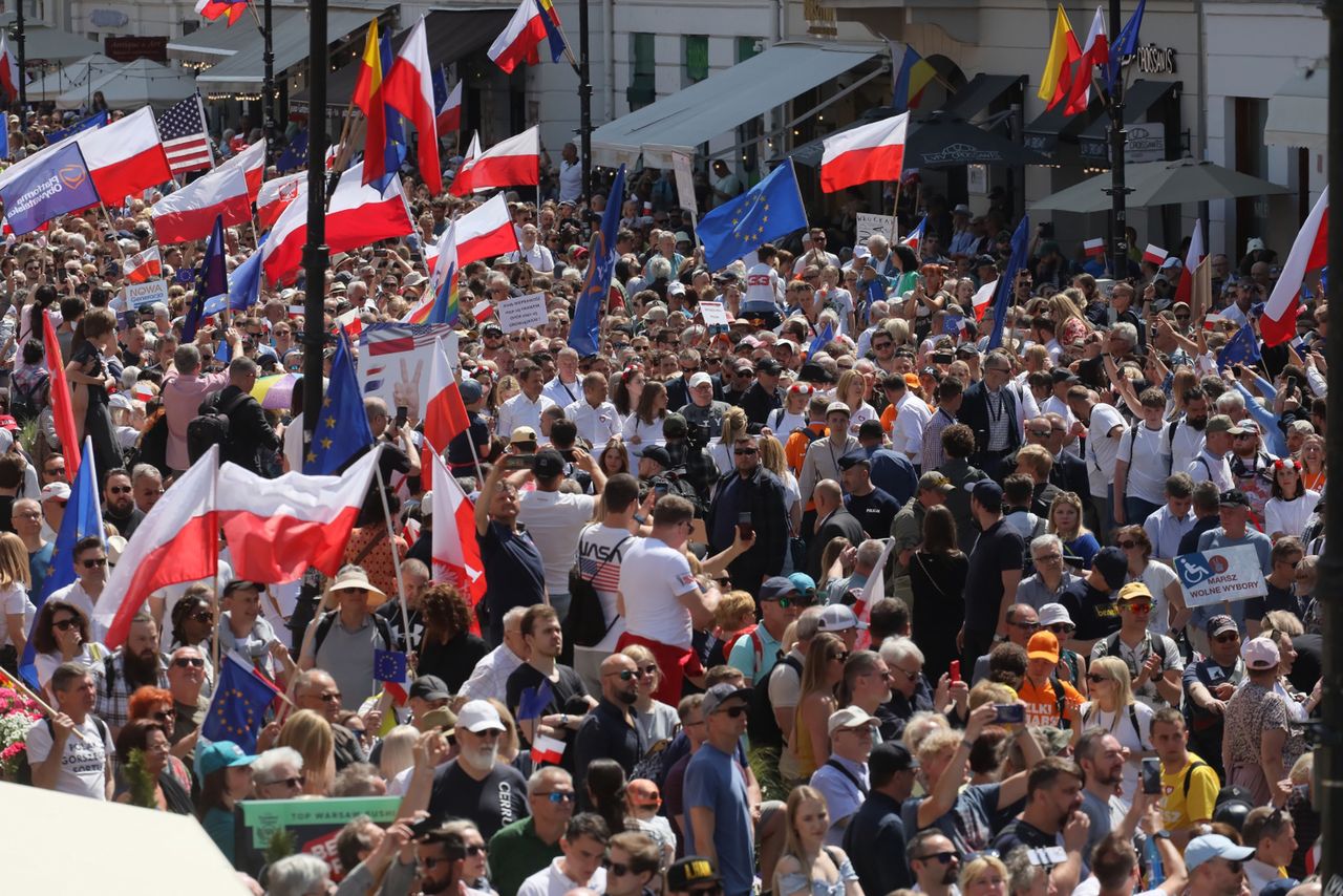 Podano dane. Tylu Polaków miało przybyć na marsz