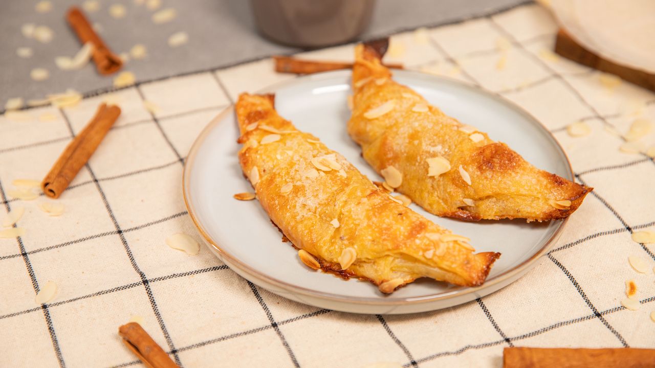 A sweet twist: Turning rice paper into crispy croissants