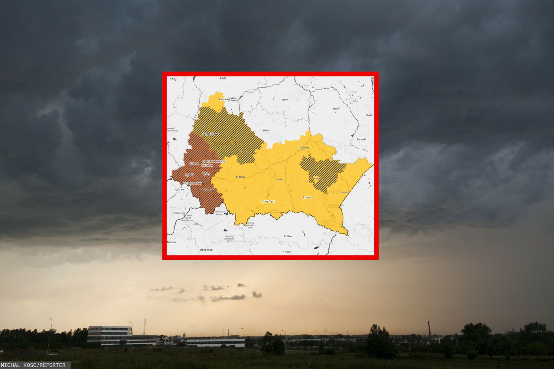 Burze nad Polską