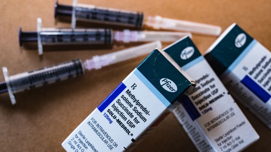 This photo Illustration taken in Tehatta, India, on November 10, 2020 show the Pfizer's products. Pfizer's experimental COVID-19 vaccine appears to be working. The vaccine was found to be more than 90% effective, according to clinical results released by the company yesterday. (Photo Illustration by Soumyabrata Roy/NurPhoto via Getty Images)