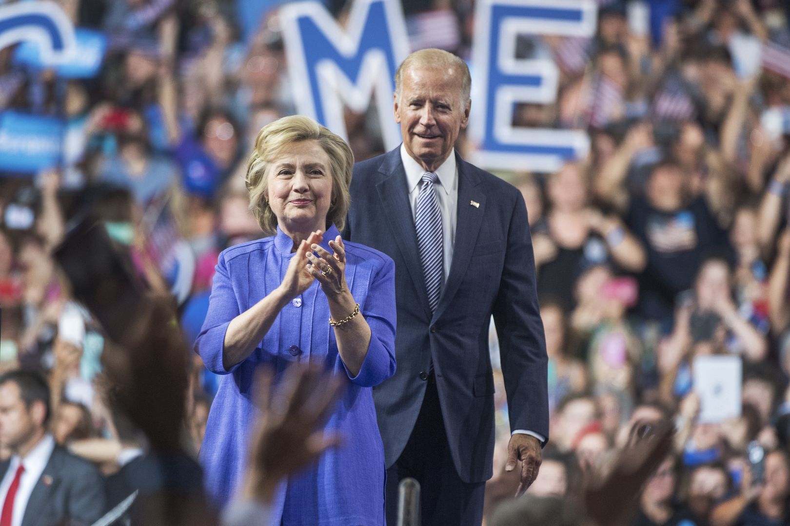 Wybory prezydenckie w USA. Hillary Clinton poparła Joe Bidena. "Chciałabym, żebyś był prezydentem już teraz"