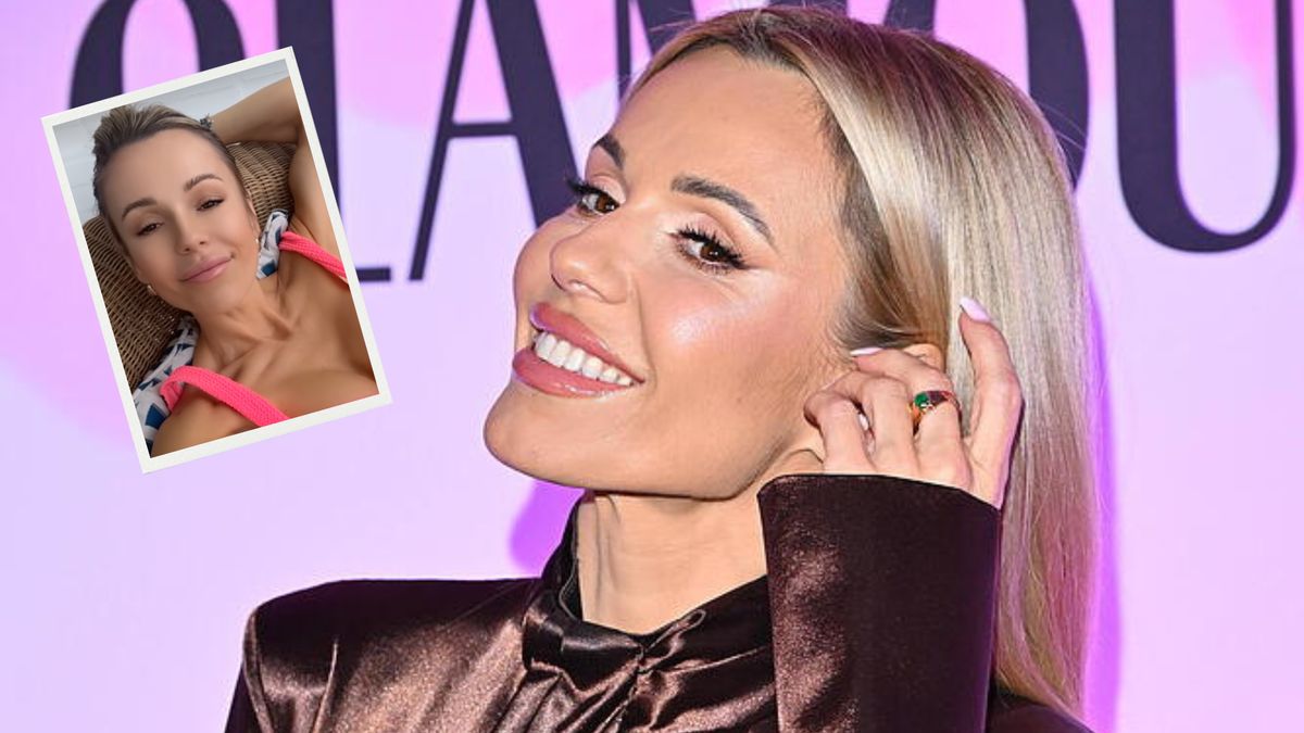 Doda pręży opalone i wysportowane ciało na rajskich wakacjach.