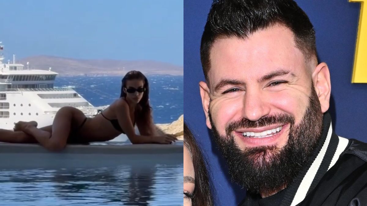 kochana Wojtka Goli wygina się w ULTRASKĄPYM bikini