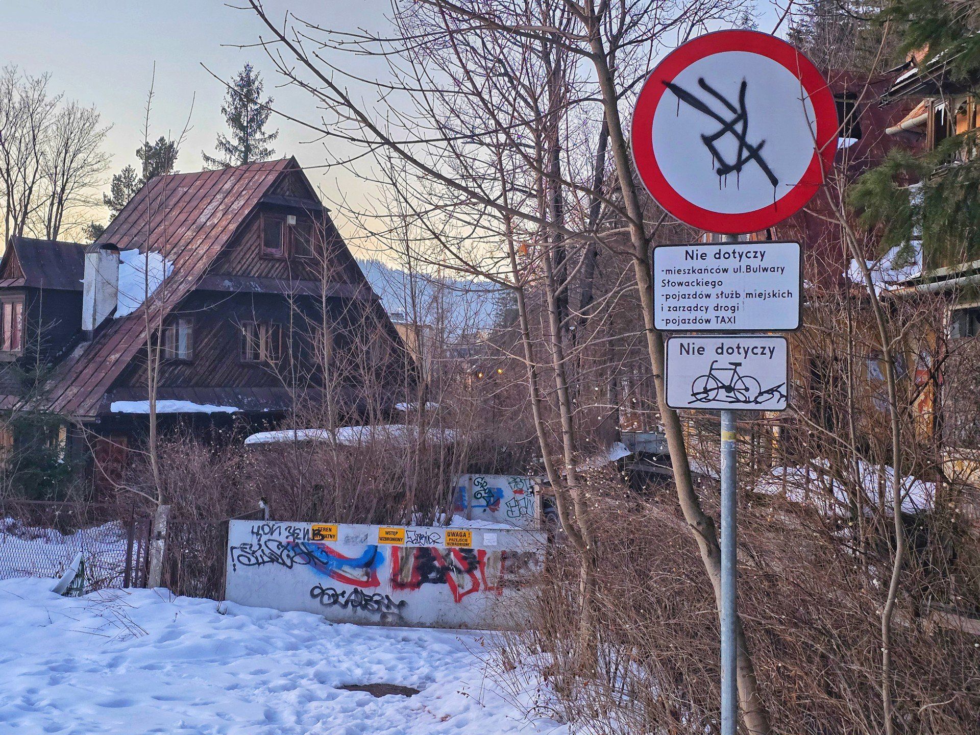 Bulwary Słowackiego w Zakopanem