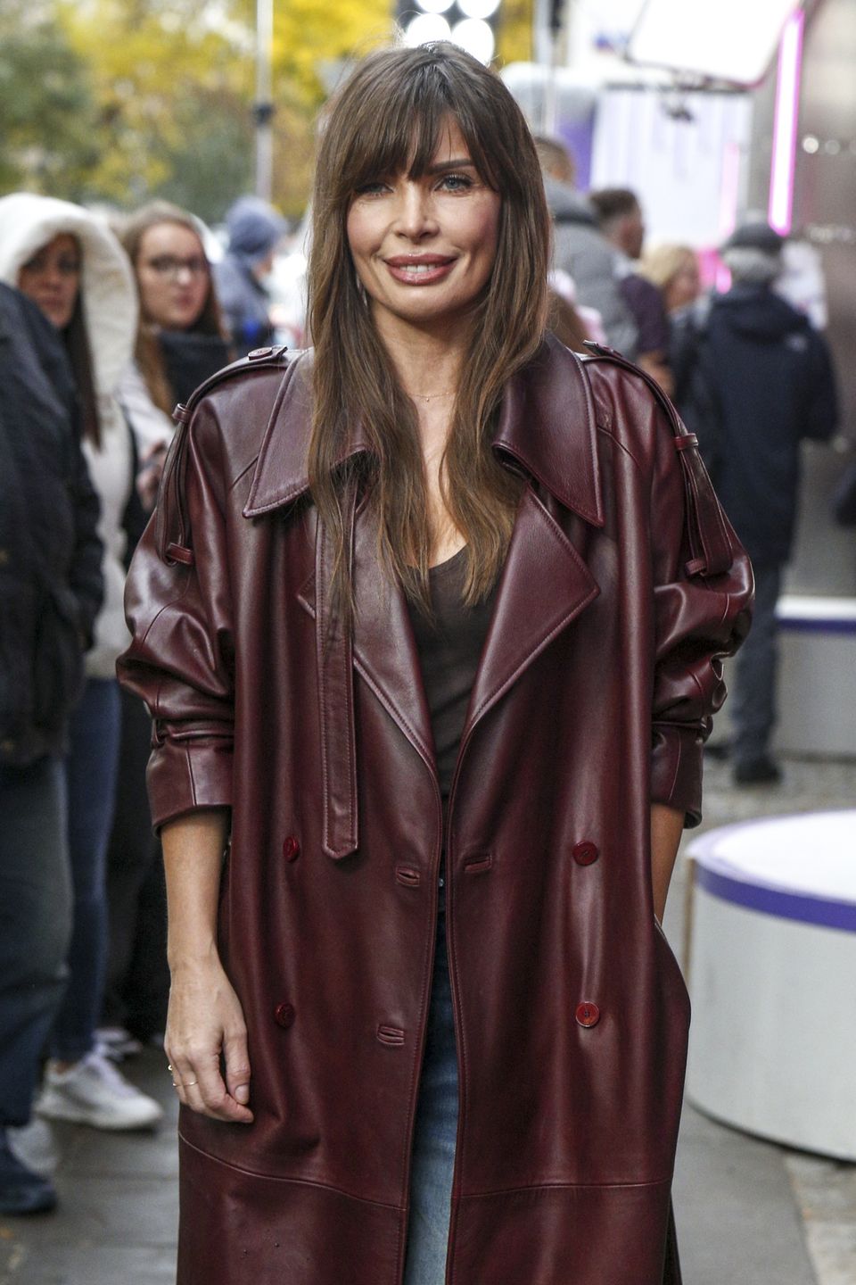 Agnieszka Dygant w charakterystycznej grzywce 