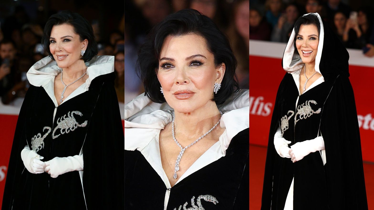 Kris Jenner i jej naciągnięta twarz w Rzymie