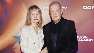 Jan Frycz z żoną. To było jego ostatnie publiczne wyjście