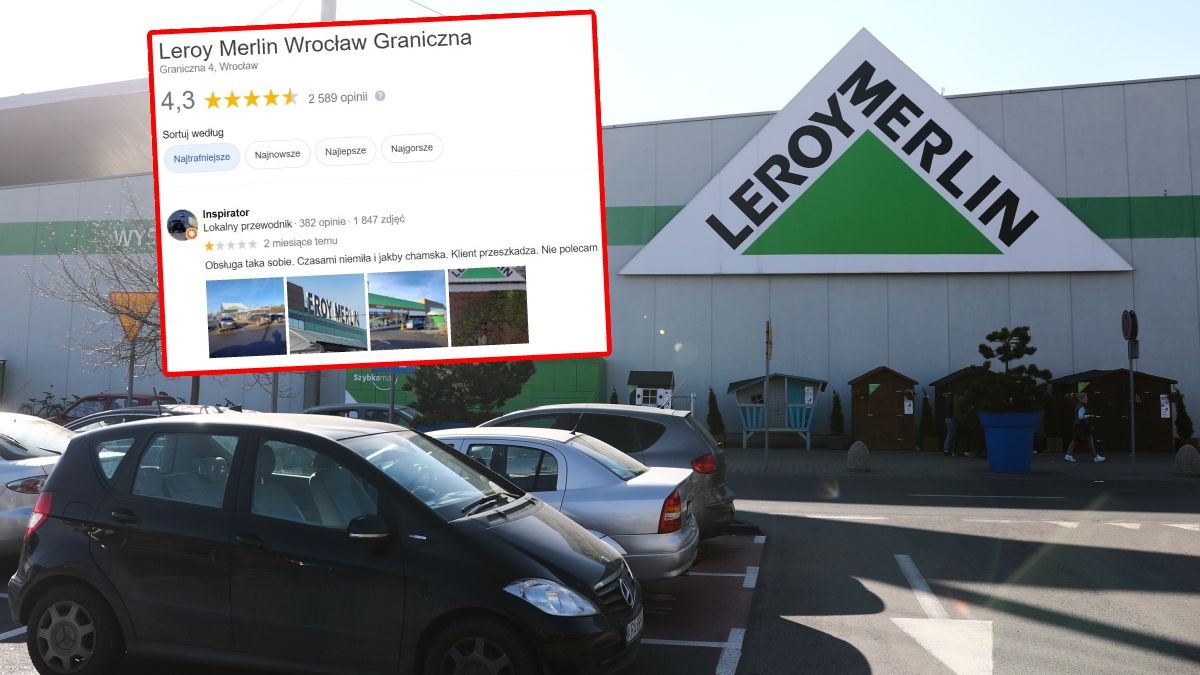 Klientom wielu sklepów Leroy Merlin w Polsce zablokowano możliwość dodawania opinii 