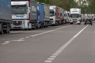 Kilka dni stania w kolejce. Oto efekt blokady przejścia granicznego