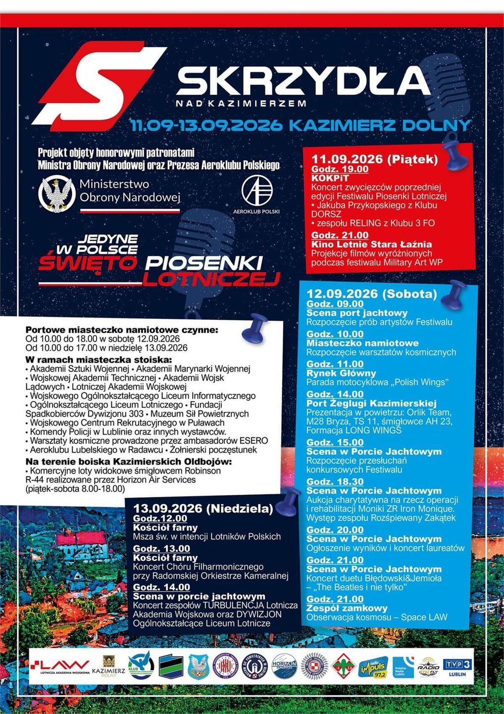 Festiwal „Skrzydła nad Kazimierzem 2026”